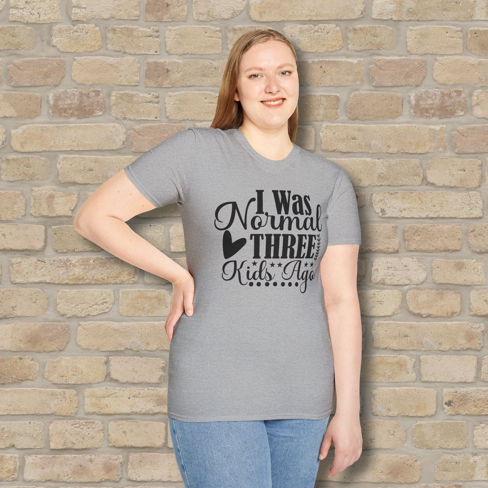 T-Shirt I Was Normal Three Kids Ago Tee - Vibrant Styles