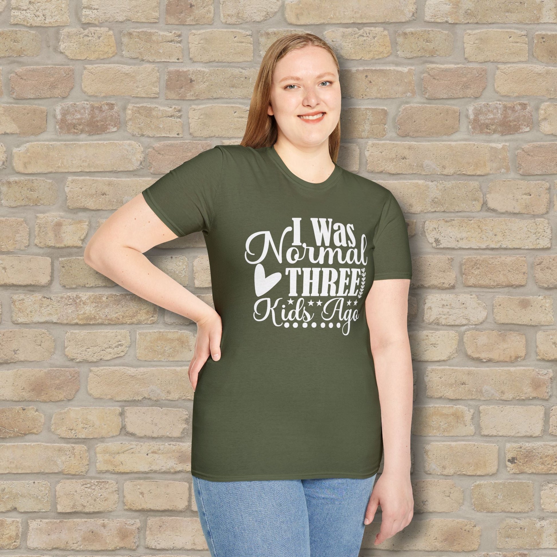 T-Shirt I Was Normal Three Kids Ago Tee - Vibrant Styles