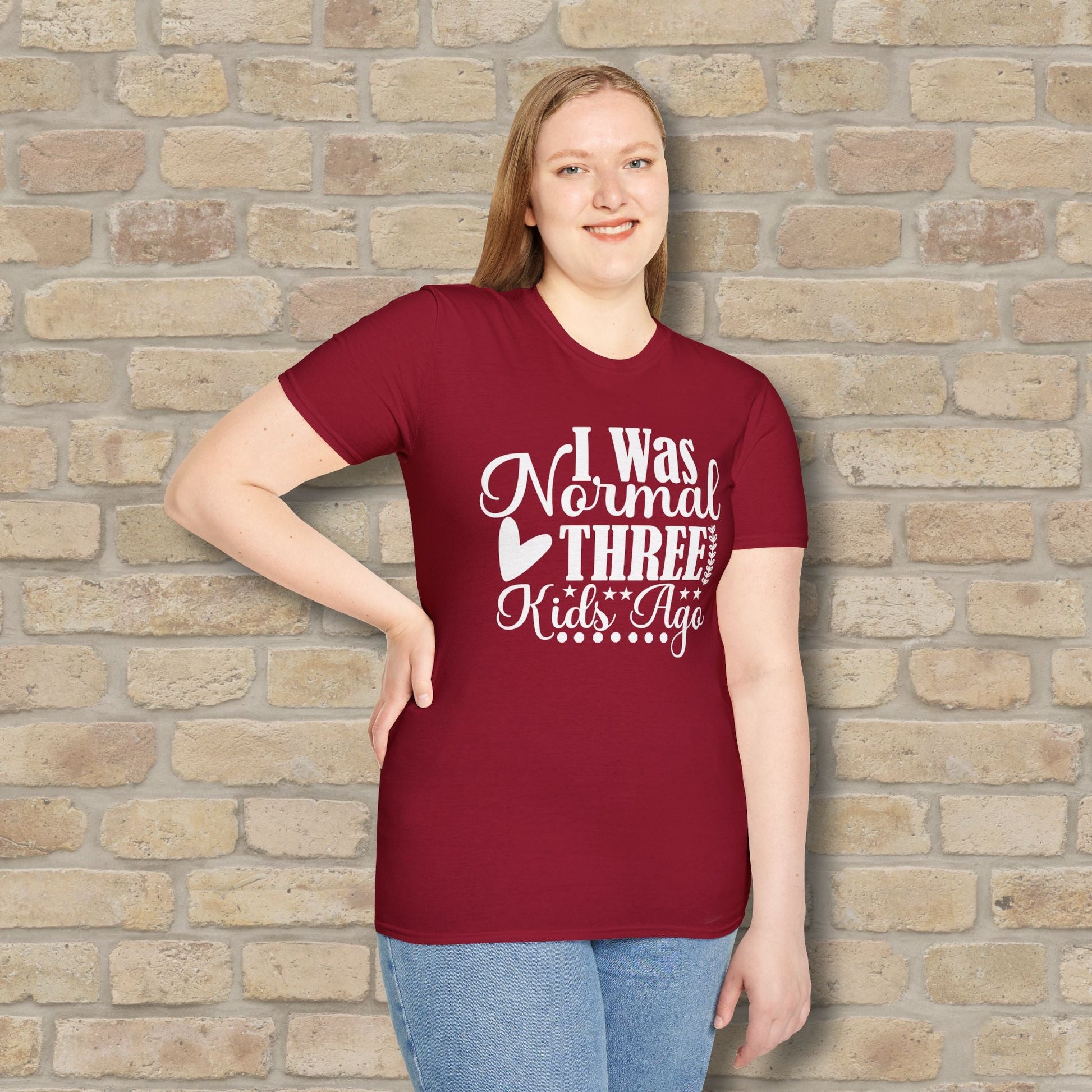 T-Shirt I Was Normal Three Kids Ago Tee - Vibrant Styles