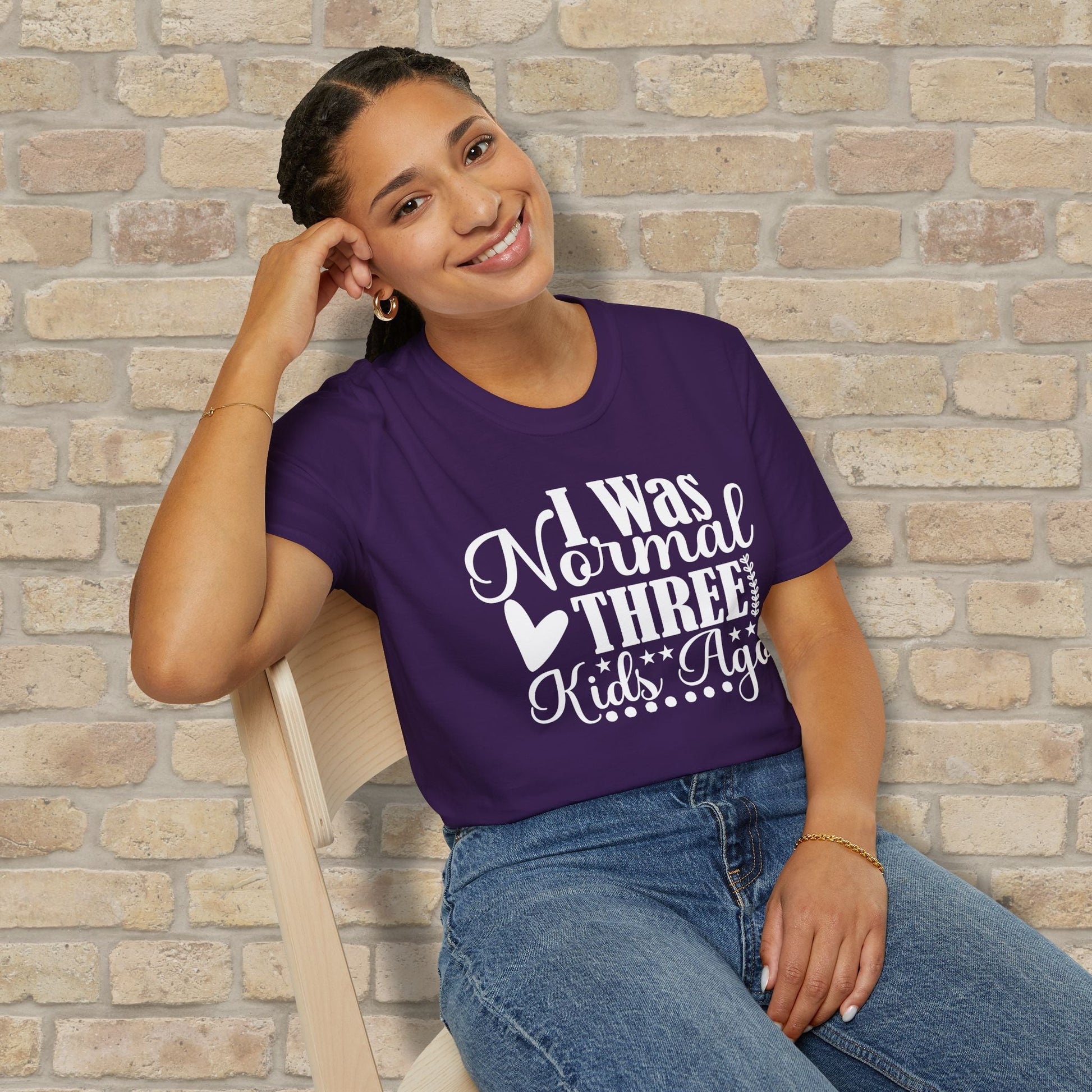 T-Shirt I Was Normal Three Kids Ago Tee - Vibrant Styles