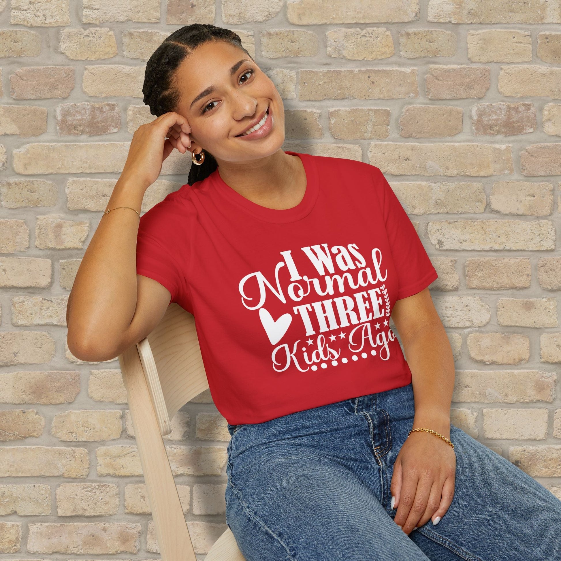 T-Shirt I Was Normal Three Kids Ago Tee - Vibrant Styles