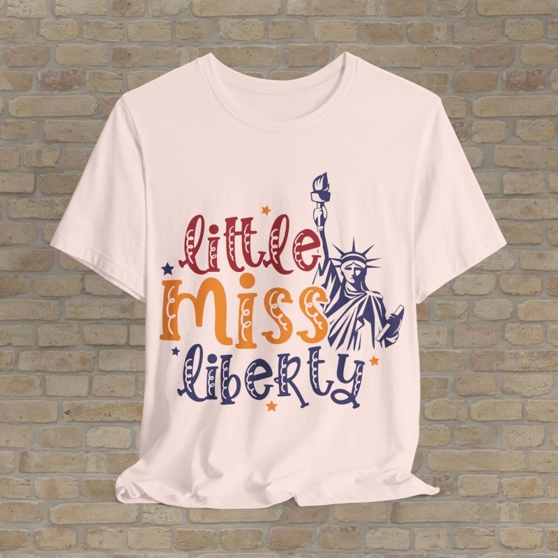 Graphic & Text T-Shirts Little Lady Liberty Tee - Vibrant Styles