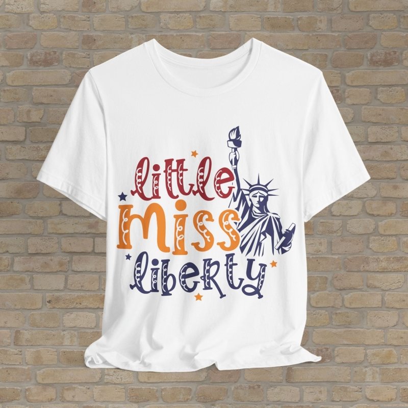 Graphic & Text T-Shirts Little Lady Liberty Tee - Vibrant Styles