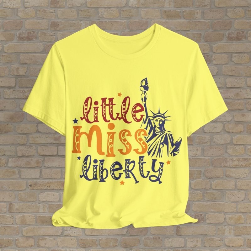 Graphic & Text T-Shirts Little Lady Liberty Tee - Vibrant Styles