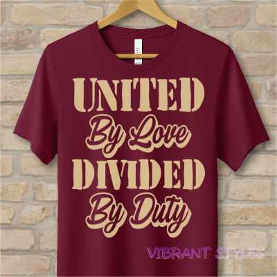 Text Only T-Shirts Love & Duty Tee - Vibrant Styles