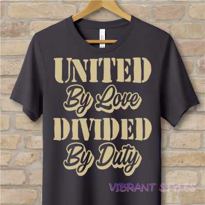Text Only T-Shirts Love & Duty Tee - Vibrant Styles