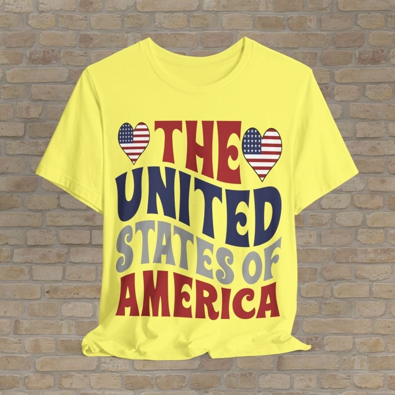 T-Shirt Love The USA Tee - Vibrant Styles