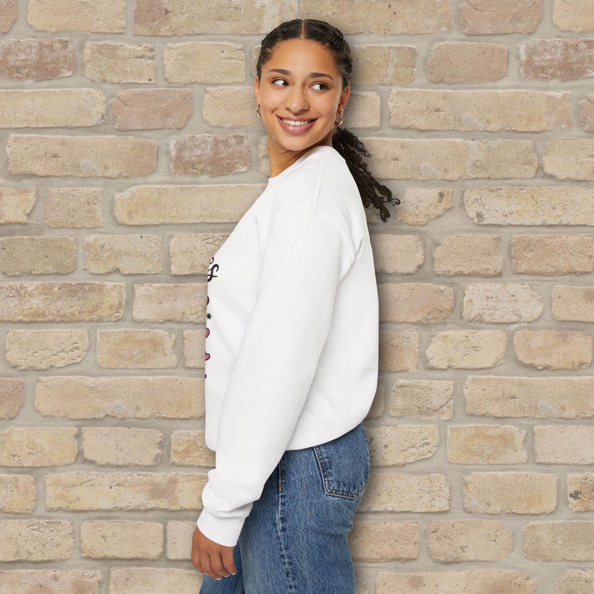 Graphic & Text Mama Bear Life Vibes Sweatshirt - Vibrant Styles