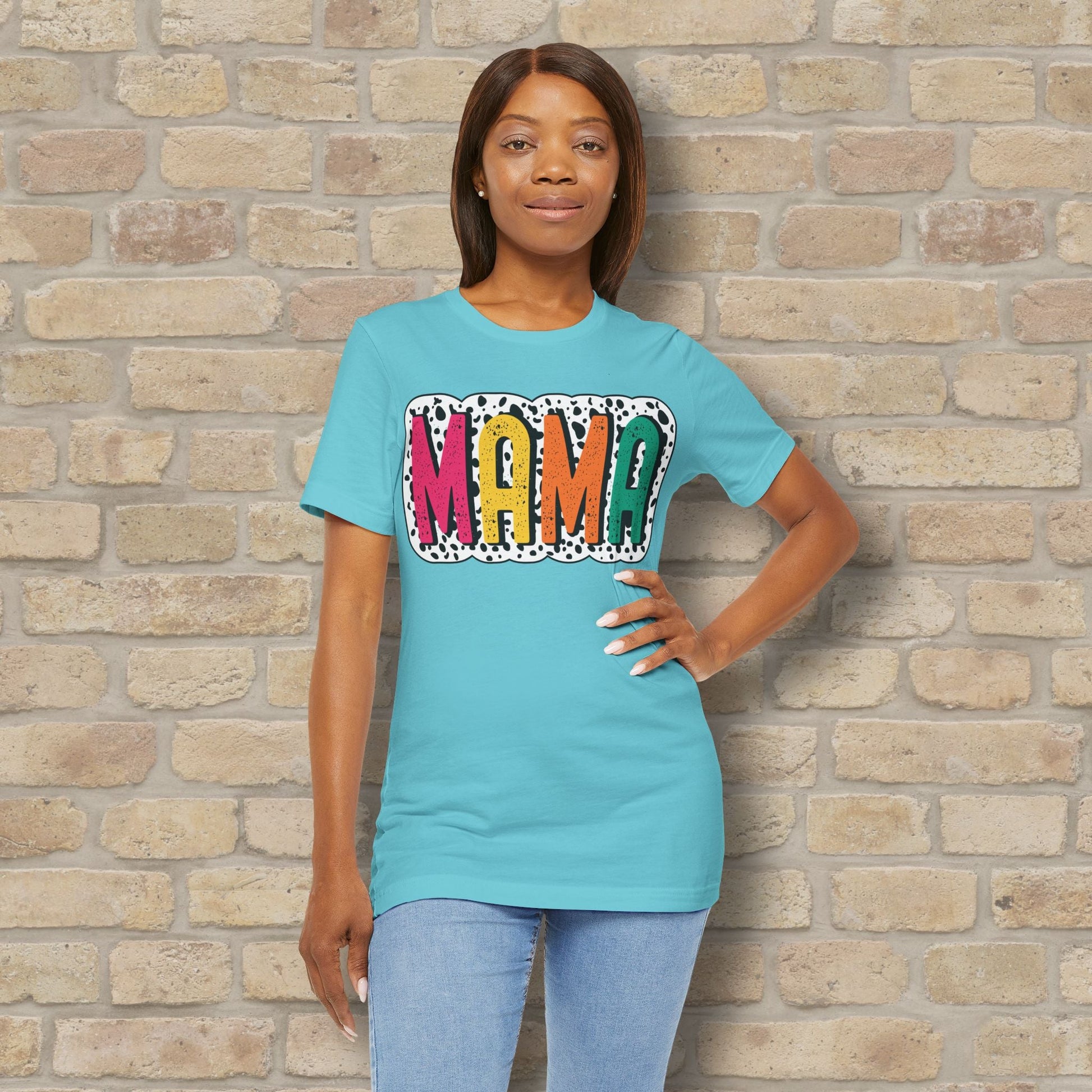 T-Shirt Mama Color Pop Tee - Vibrant Styles