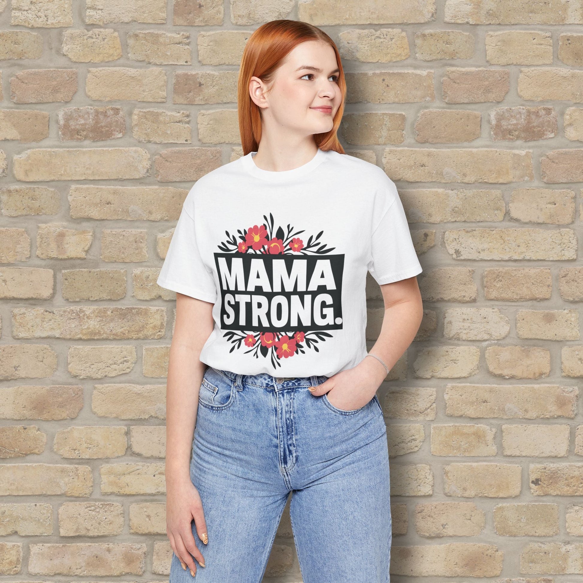 T-Shirt Mama Strong Tee - Vibrant Styles