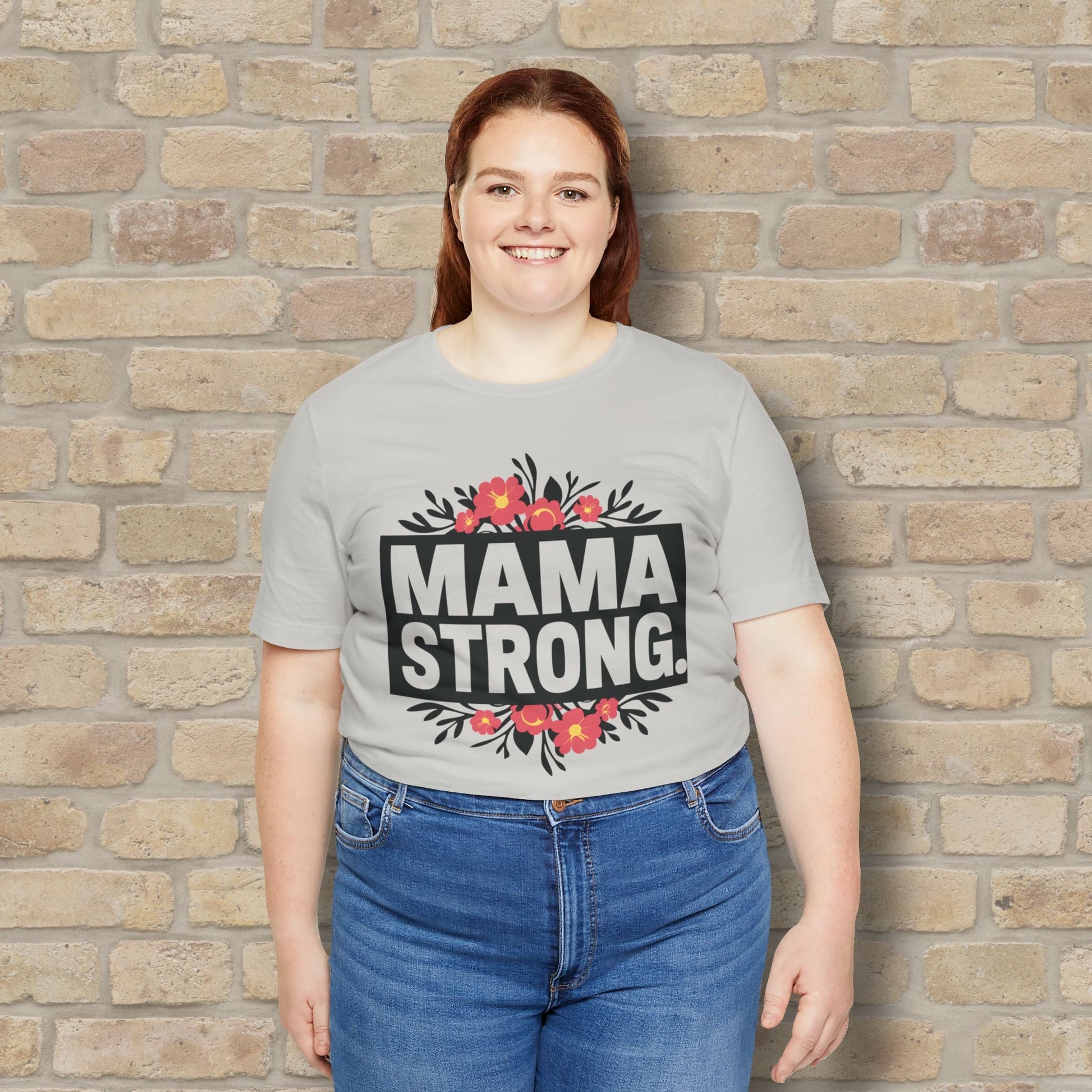 T-Shirt Mama Strong Tee - Vibrant Styles