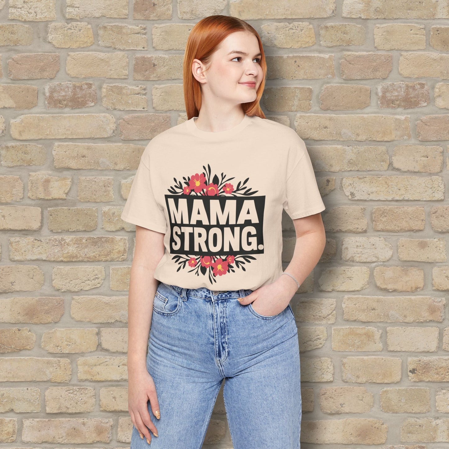 T-Shirt Mama Strong Tee - Vibrant Styles