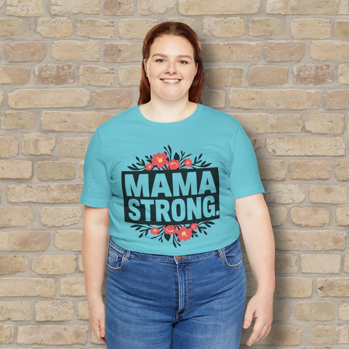T-Shirt Mama Strong Tee - Vibrant Styles