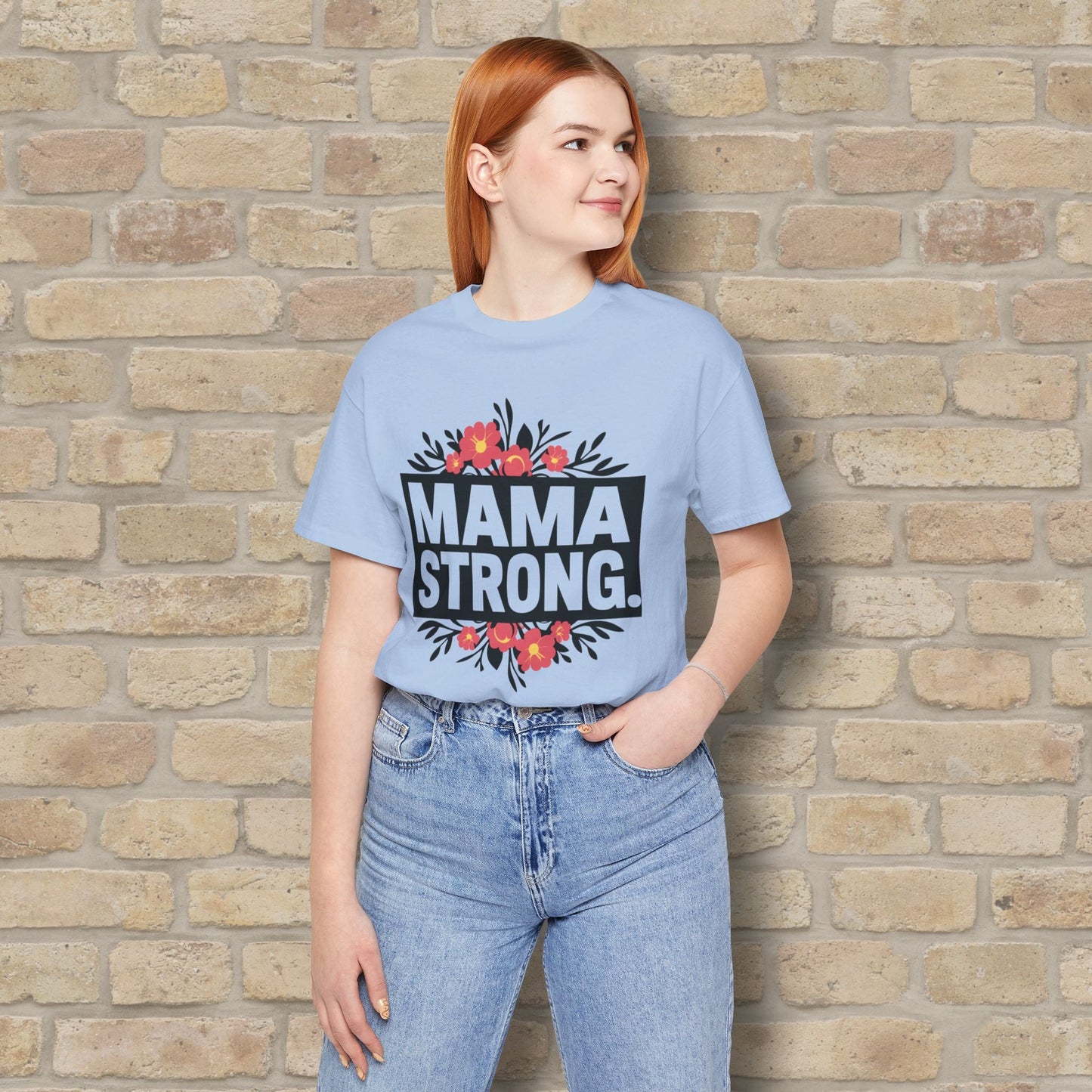 T-Shirt Mama Strong Tee - Vibrant Styles