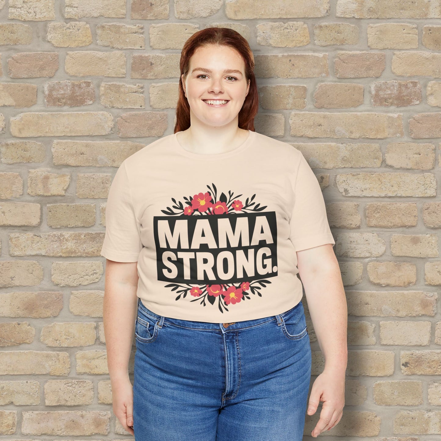 T-Shirt Mama Strong Tee - Vibrant Styles