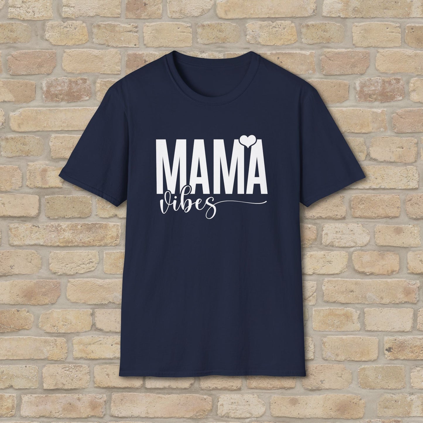 Mostly Text T-Shirts Mama Vibes Tee - Vibrant Styles