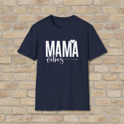 Mostly Text T-Shirts Mama Vibes Tee - Vibrant Styles
