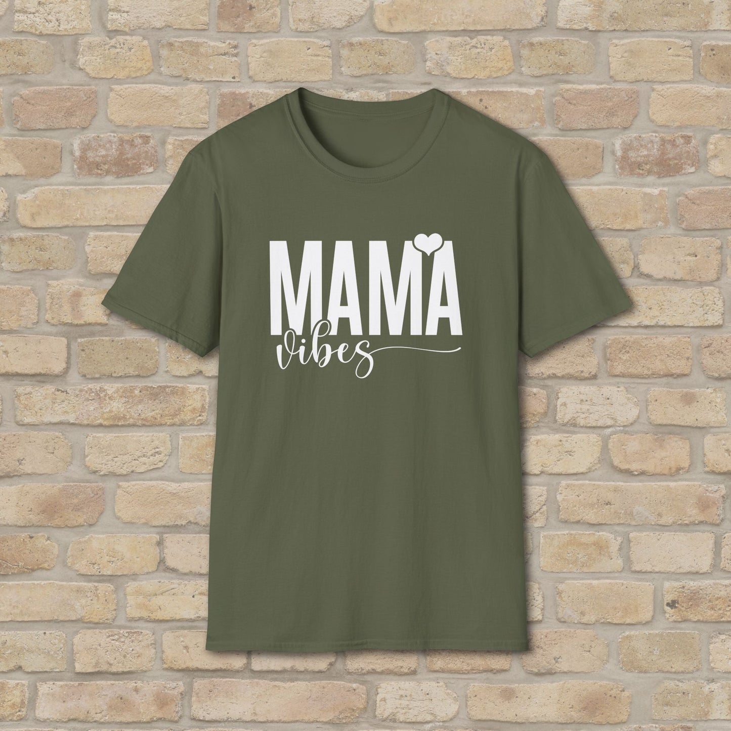 Mostly Text T-Shirts Mama Vibes Tee - Vibrant Styles