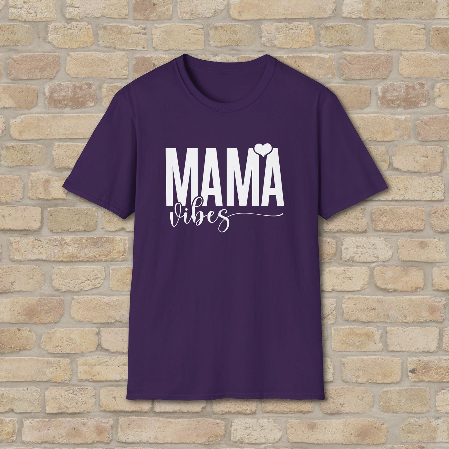 Mostly Text T-Shirts Mama Vibes Tee - Vibrant Styles