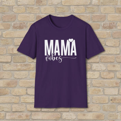Mostly Text T-Shirts Mama Vibes Tee - Vibrant Styles
