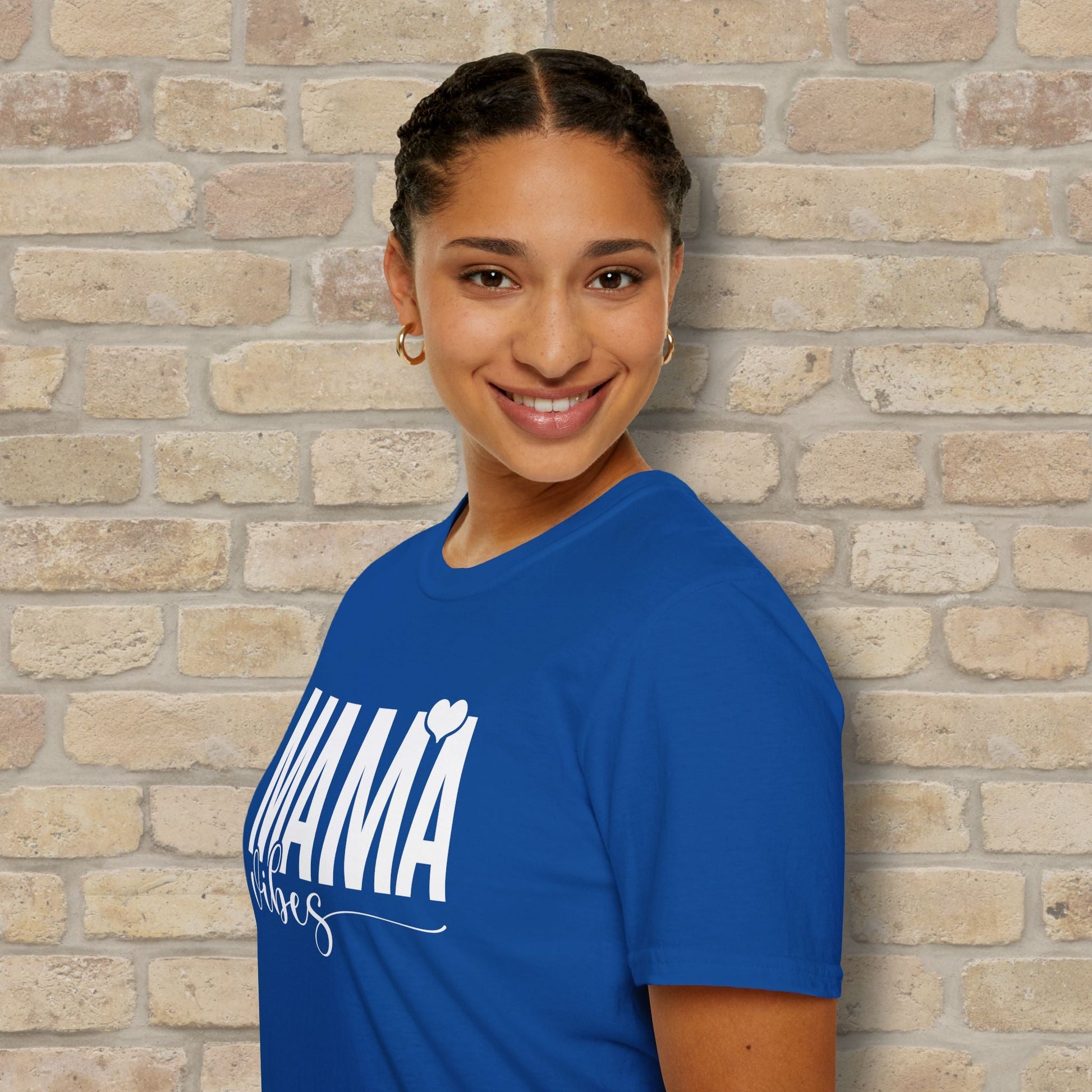 Mostly Text T-Shirts Mama Vibes Tee - Vibrant Styles