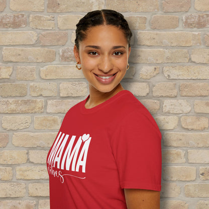 Mostly Text Mama Vibes Tee - Vibrant Styles