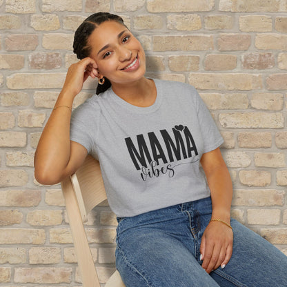 Mostly Text T-Shirts Mama Vibes Tee - Vibrant Styles