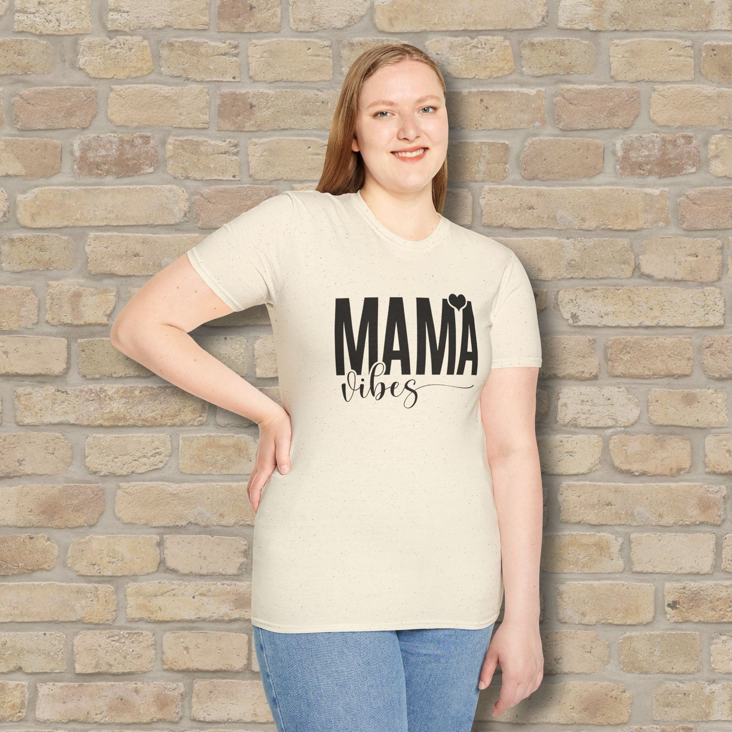 Mostly Text Mama Vibes Tee - Vibrant Styles