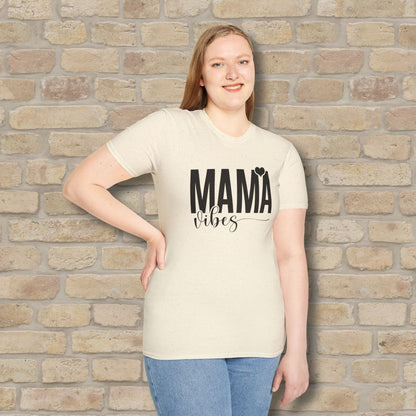 Mostly Text Mama Vibes Tee - Vibrant Styles