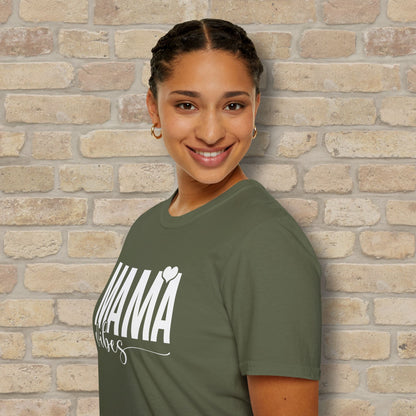 Mostly Text T-Shirts Mama Vibes Tee - Vibrant Styles