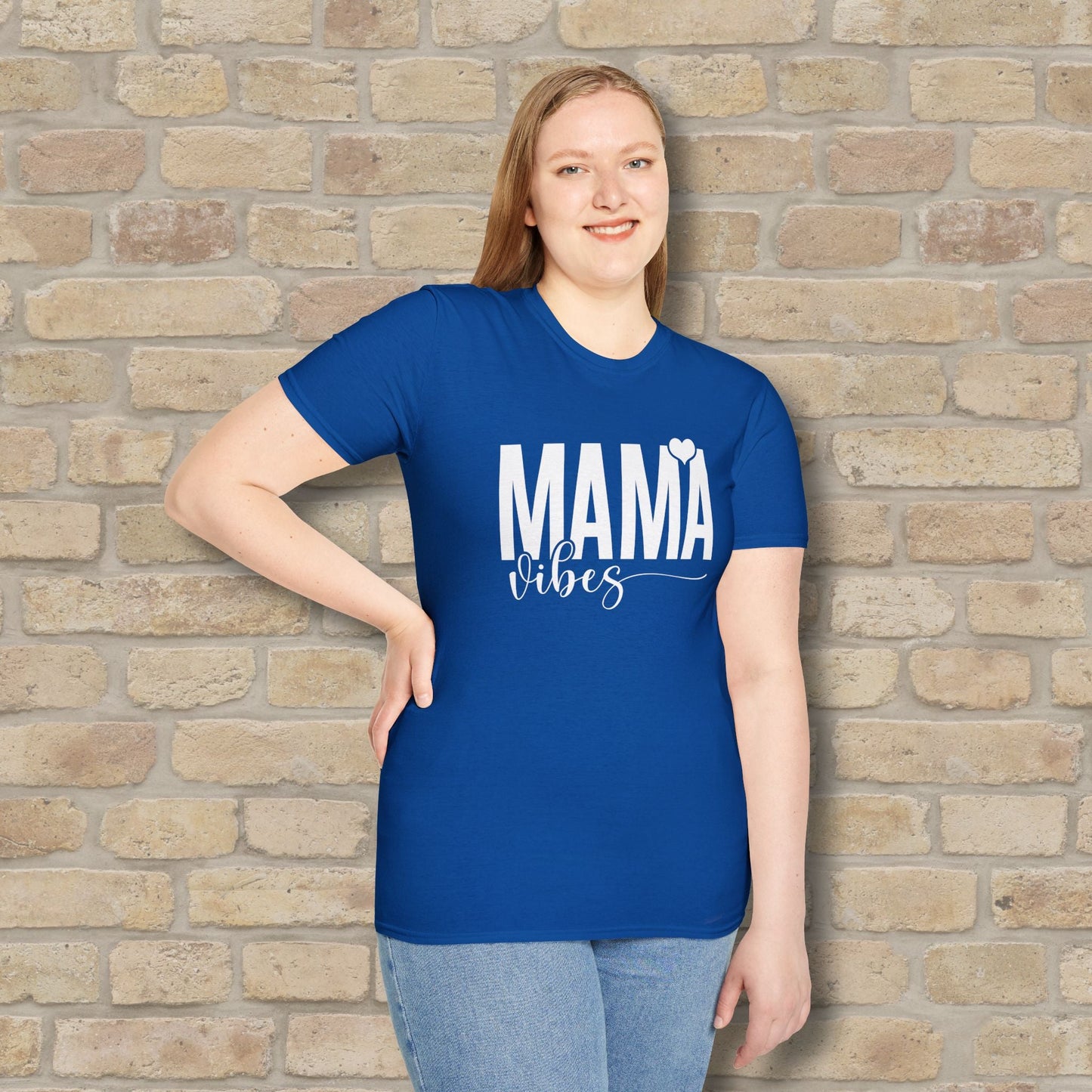 Mostly Text T-Shirts Mama Vibes Tee - Vibrant Styles