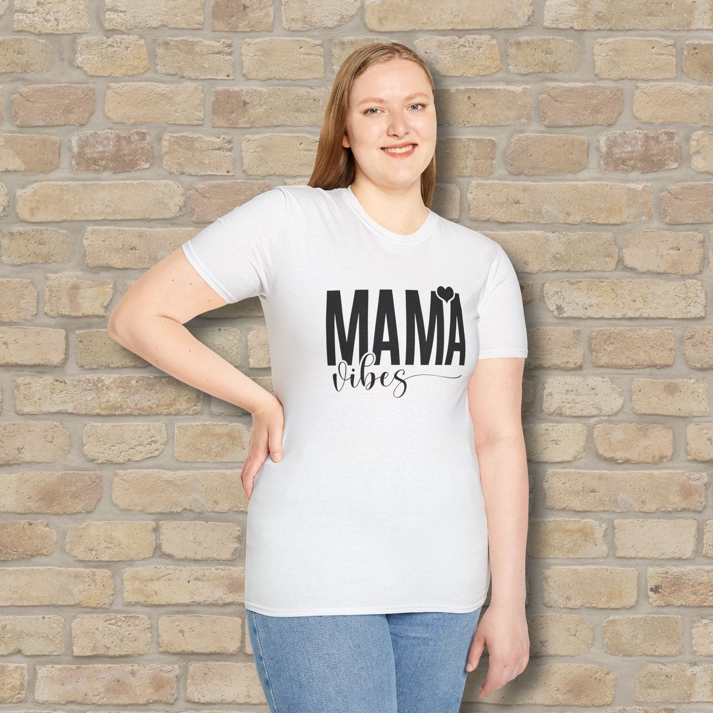 Mostly Text T-Shirts Mama Vibes Tee - Vibrant Styles