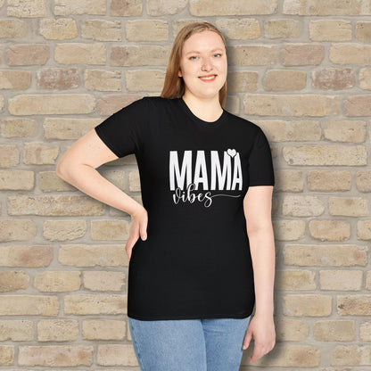 Mostly Text Mama Vibes Tee - Vibrant Styles