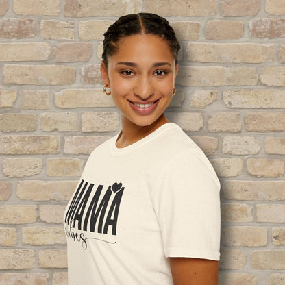 Mostly Text Mama Vibes Tee - Vibrant Styles