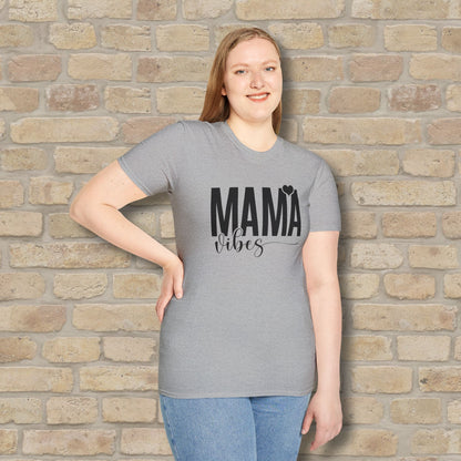 Mostly Text T-Shirts Mama Vibes Tee - Vibrant Styles