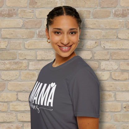 Mostly Text T-Shirts Mama Vibes Tee - Vibrant Styles