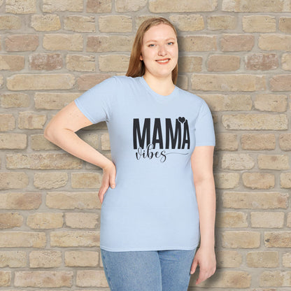 Mostly Text T-Shirts Mama Vibes Tee - Vibrant Styles