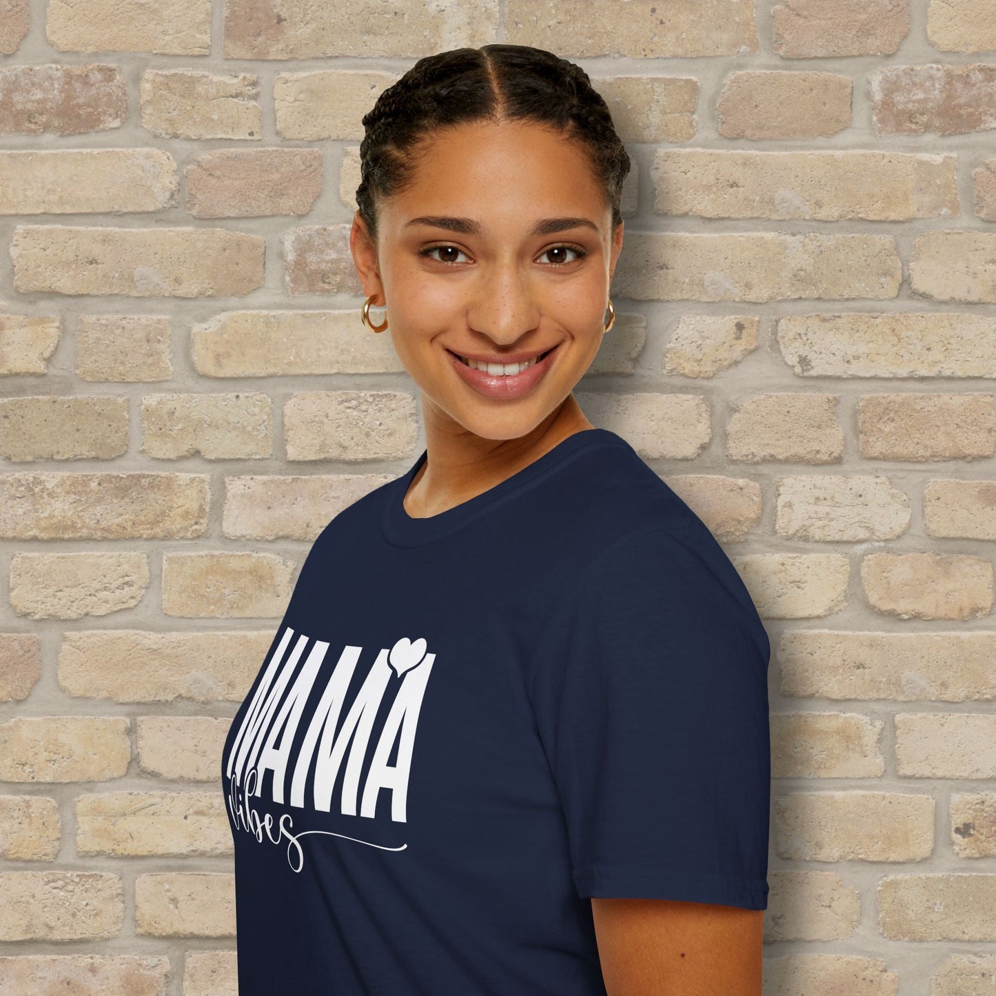 Mostly Text Mama Vibes Tee - Vibrant Styles