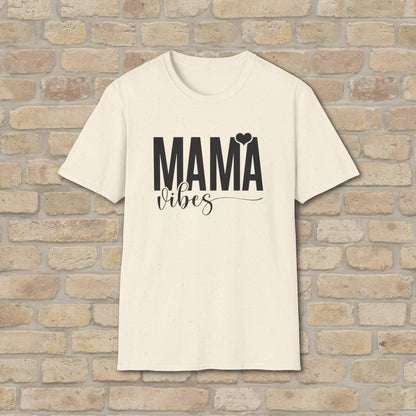 Mostly Text T-Shirts Mama Vibes Tee - Vibrant Styles