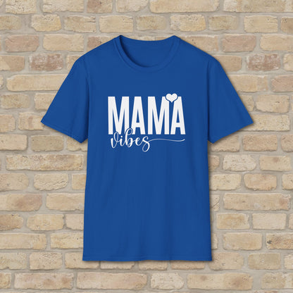Mostly Text T-Shirts Mama Vibes Tee - Vibrant Styles