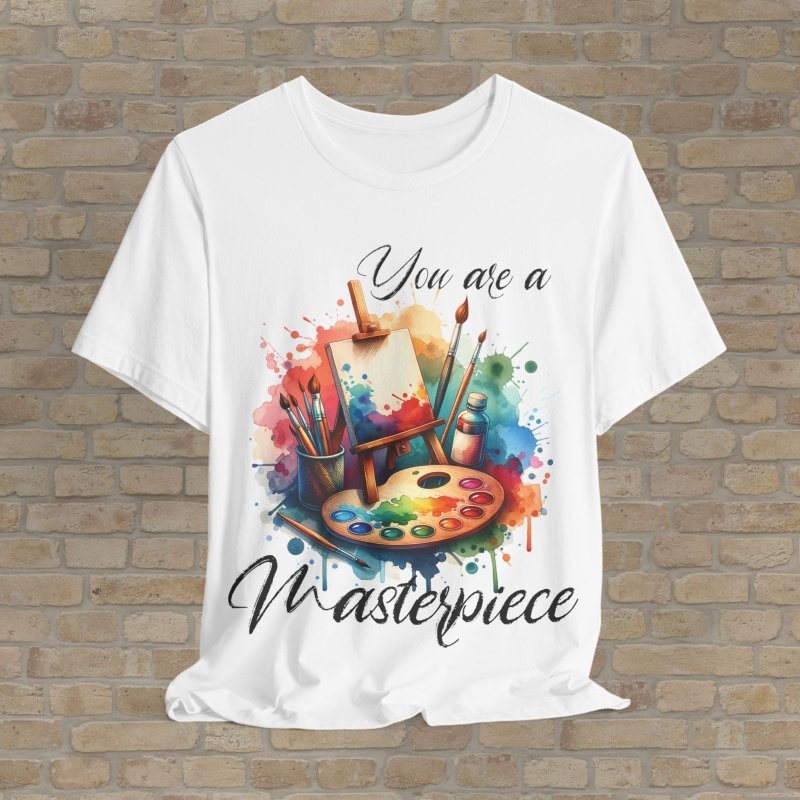 Graphic & Text T-Shirts Masterpiece In Progress Tee - Vibrant Styles