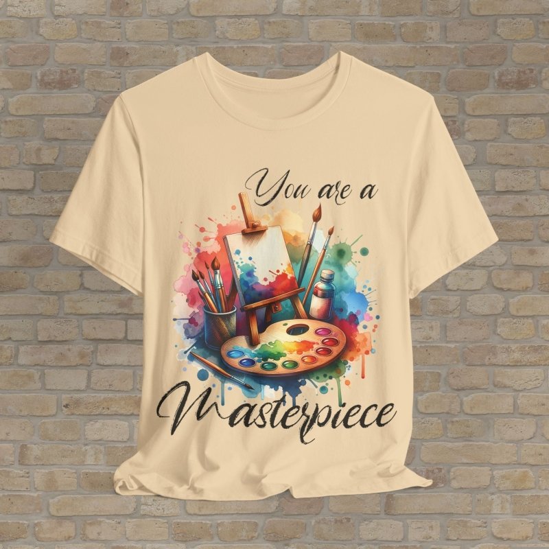 Graphic & Text T-Shirts Masterpiece In Progress Tee - Vibrant Styles