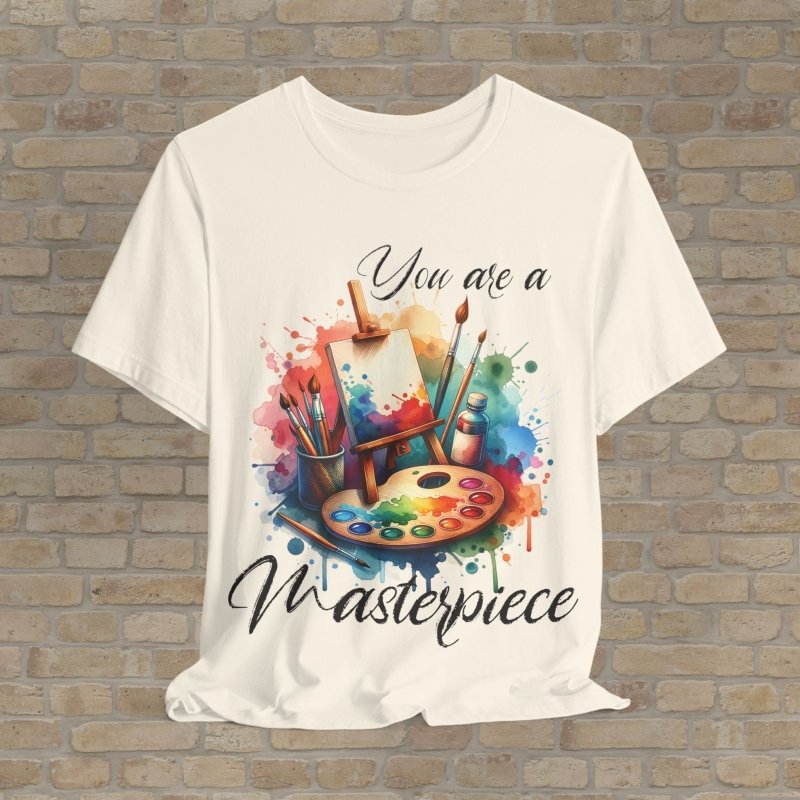 Graphic & Text T-Shirts Masterpiece In Progress Tee - Vibrant Styles