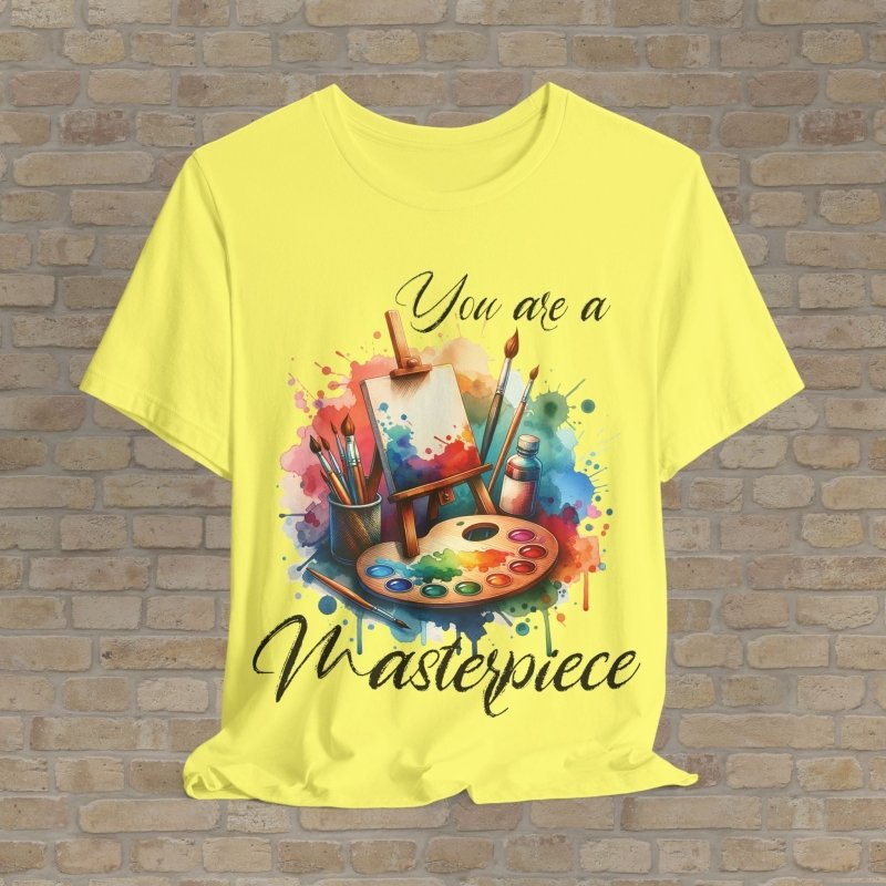 Graphic & Text T-Shirts Masterpiece In Progress Tee - Vibrant Styles