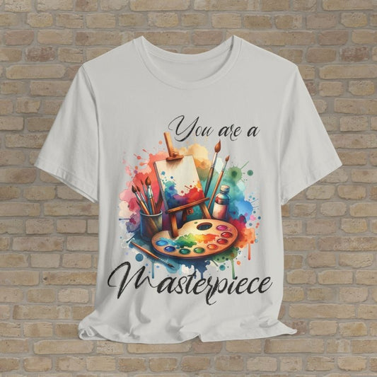 Graphic & Text T-Shirts Masterpiece In Progress Tee - Vibrant Styles
