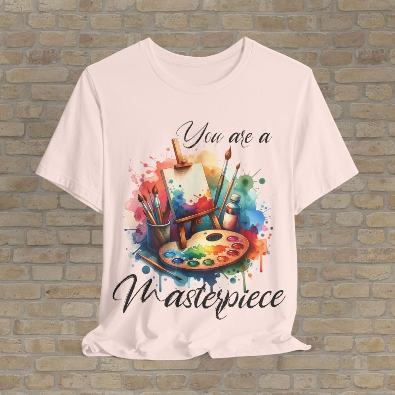 Graphic & Text T-Shirts Masterpiece In Progress Tee - Vibrant Styles