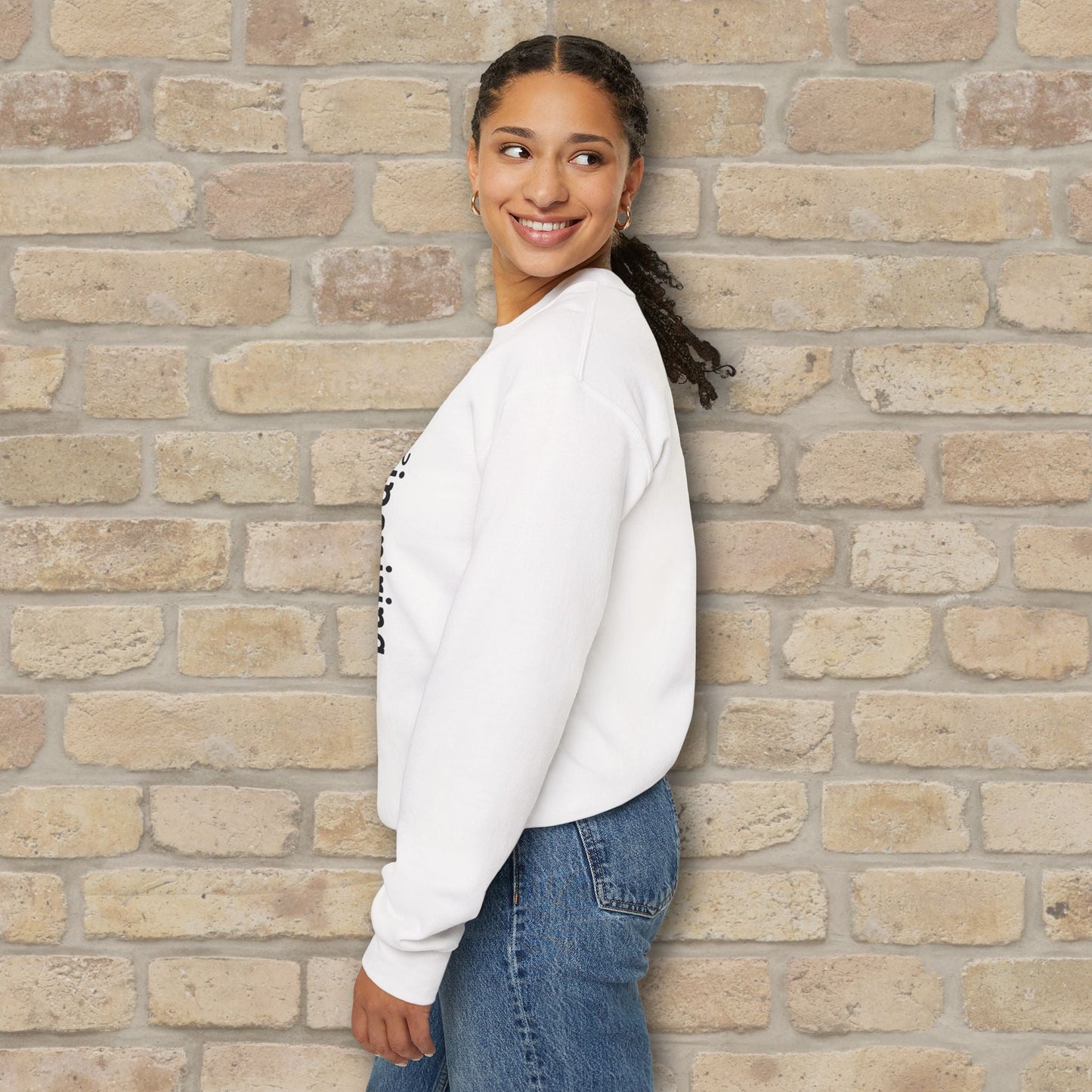 Mostly Text Mom Attributes Sweatshirt - Vibrant Styles