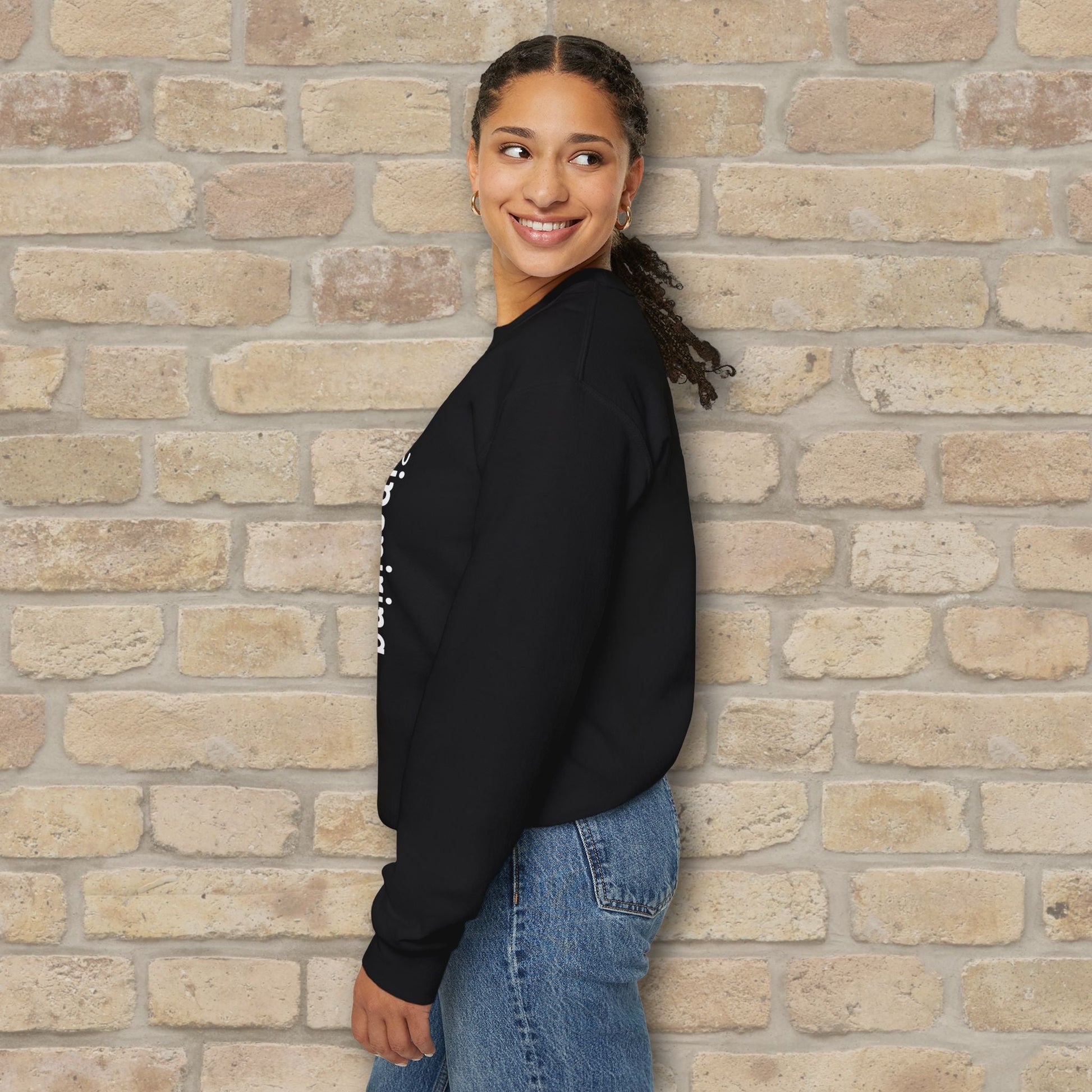 Mostly Text Mom Attributes Sweatshirt - Vibrant Styles