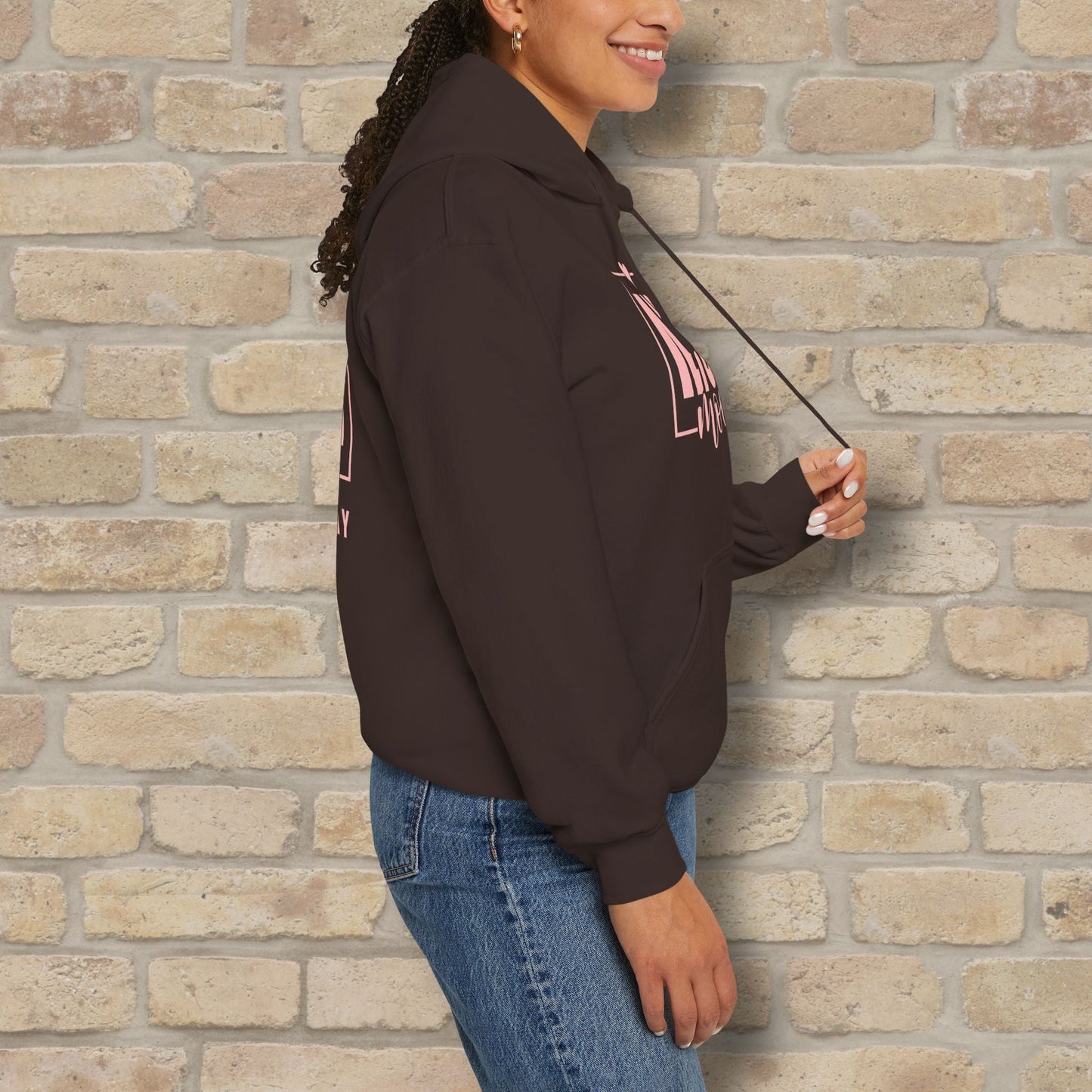 Mostly Text Mom Mode Pullover Hoodie - Vibrant Styles