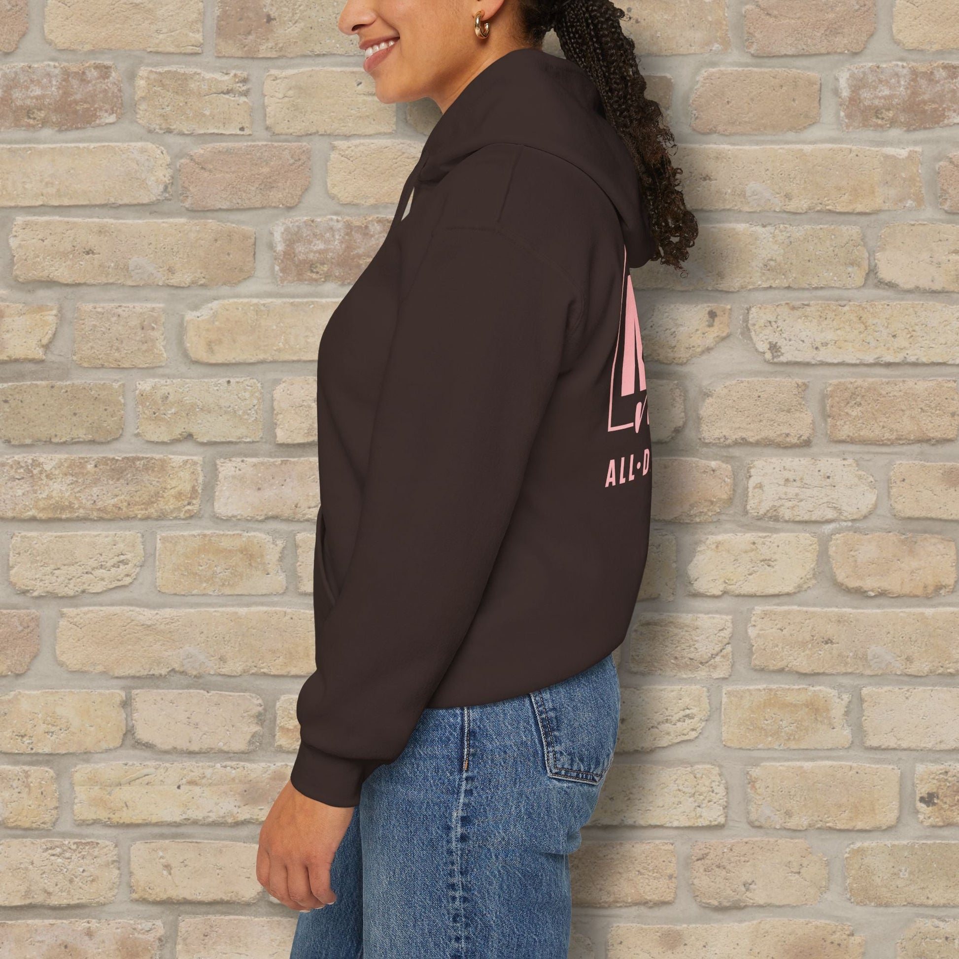 Mostly Text Mom Mode Pullover Hoodie - Vibrant Styles